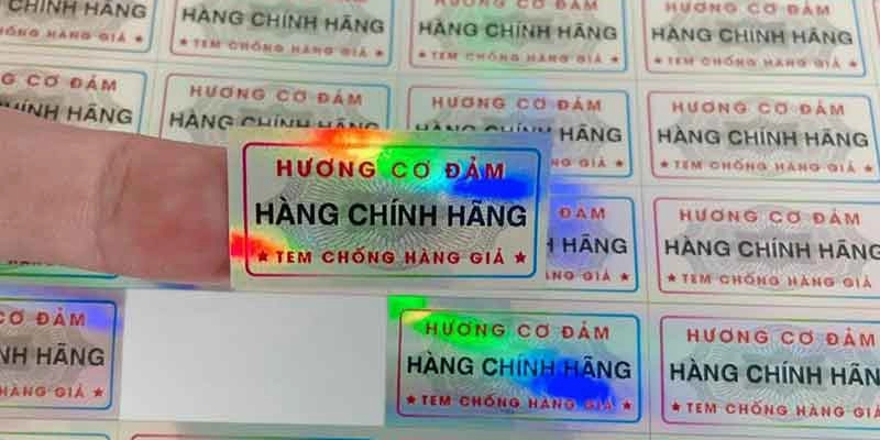 Tem Chống Giả 7 Màu